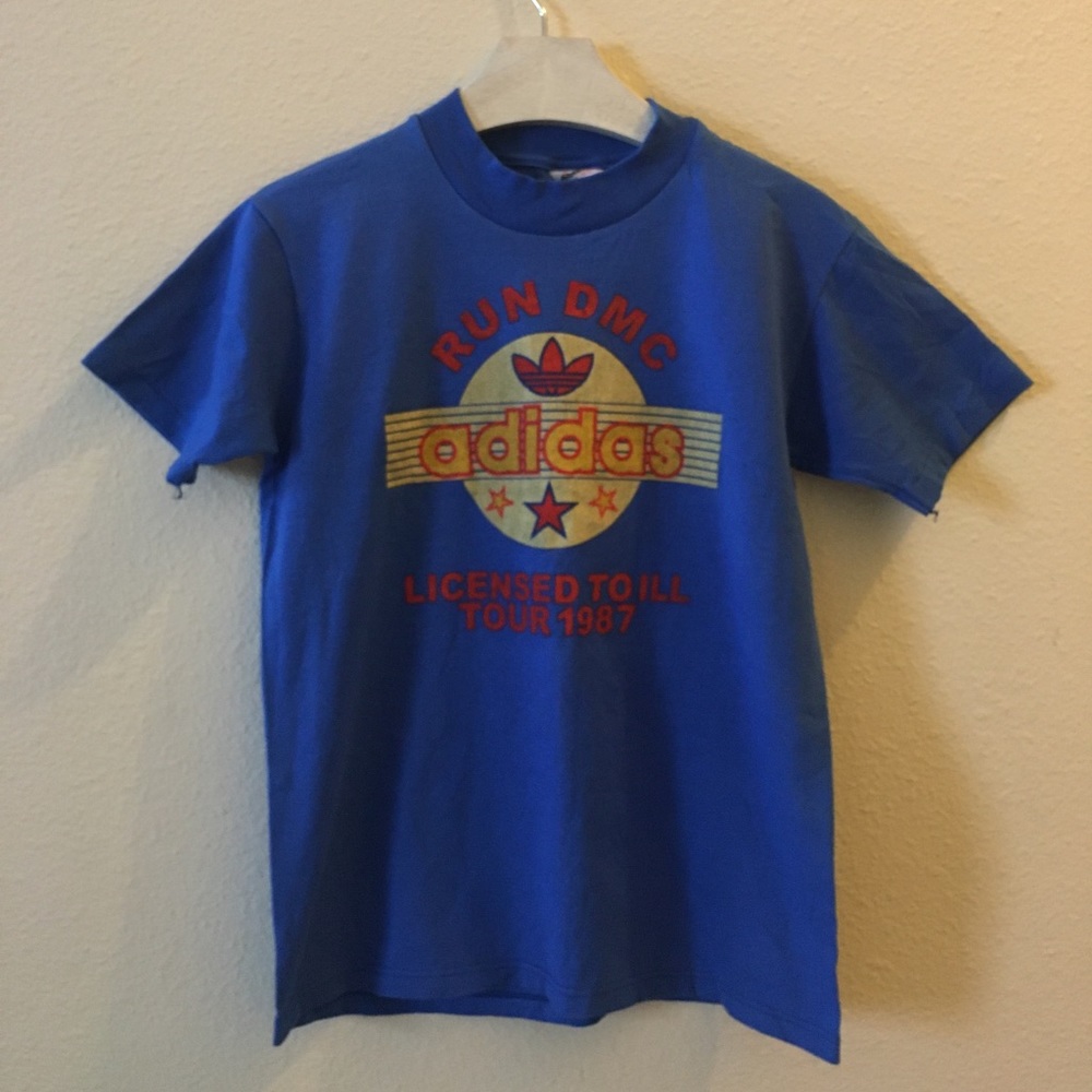 VTG Adidas Run DMC Tour, Size Small